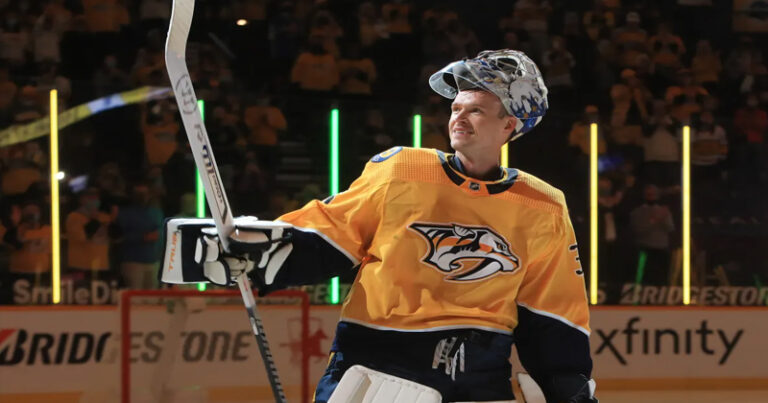 Pekka Rinne lopettaa uransa NHL:ssä. Kuva: Getty Images