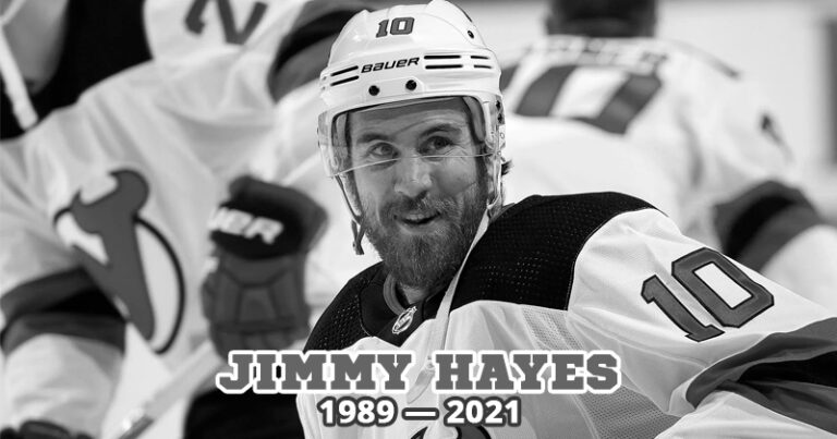 RIP_NHL_JimmyHayes_1989_2021