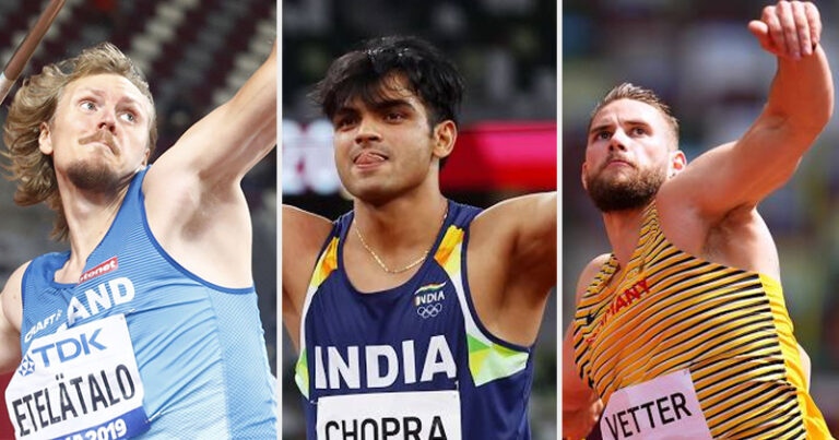 Tokyo2020_LassiEtelatalo-NeerajChopra-JohannesVetter