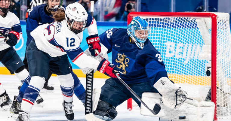 <b>Anni Keisala torjui 47 kertaa.</b> <i>Kuva: Riku Laukkanen - Leijonat.fi</i>