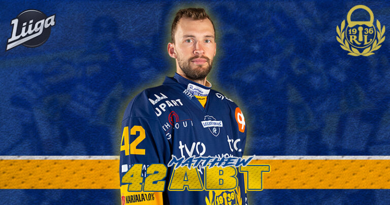 Liiga_Lukko_MatthewAbt-1vuosi
