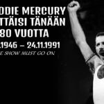 Freddie Mercury – 80-vuotismerkkipäivä 5.9.2026